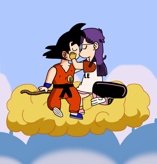 Goku and Arale - Pure Hearts