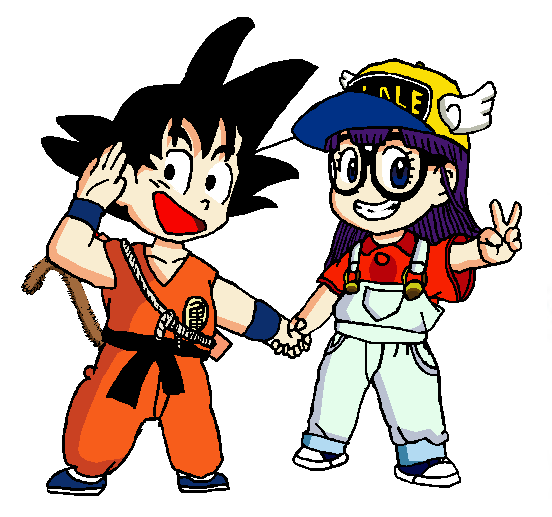 Goku And Arale Revised