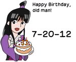 Maya Fey Birthday Card