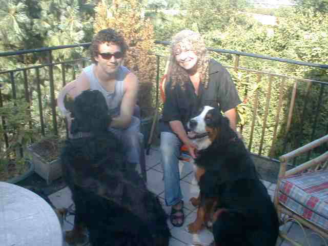 Visit from the Greens