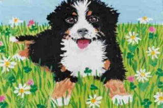 New BMD Puppy painting