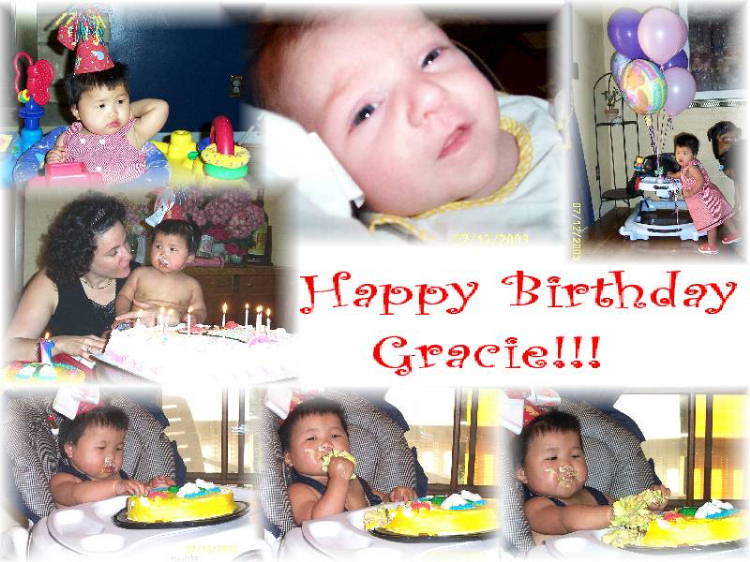 Gracie b'day