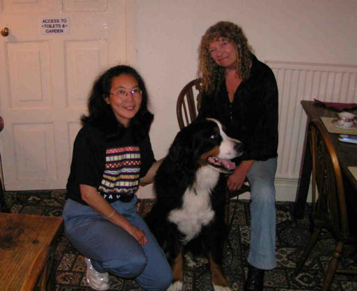 Quincy goes to the local pub