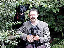 Black Labradorts join the Bernese Mountain Dog Gang!