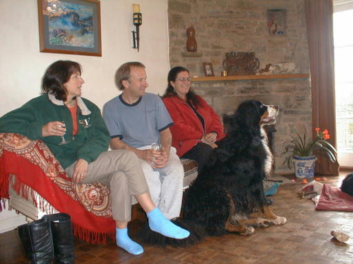 Barney, BMD's first visit