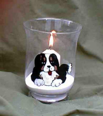 Bernese Happy Candle