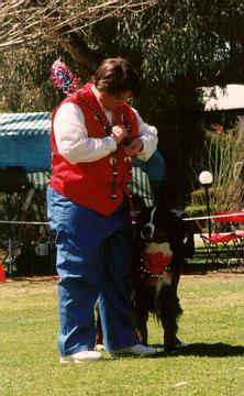 Pat and Ace Bernese Mountain Dog