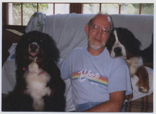 Bob with Berners Cheyenne and Duchess