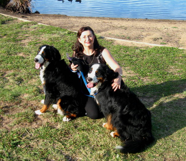 Ivana with Leo and Arthur