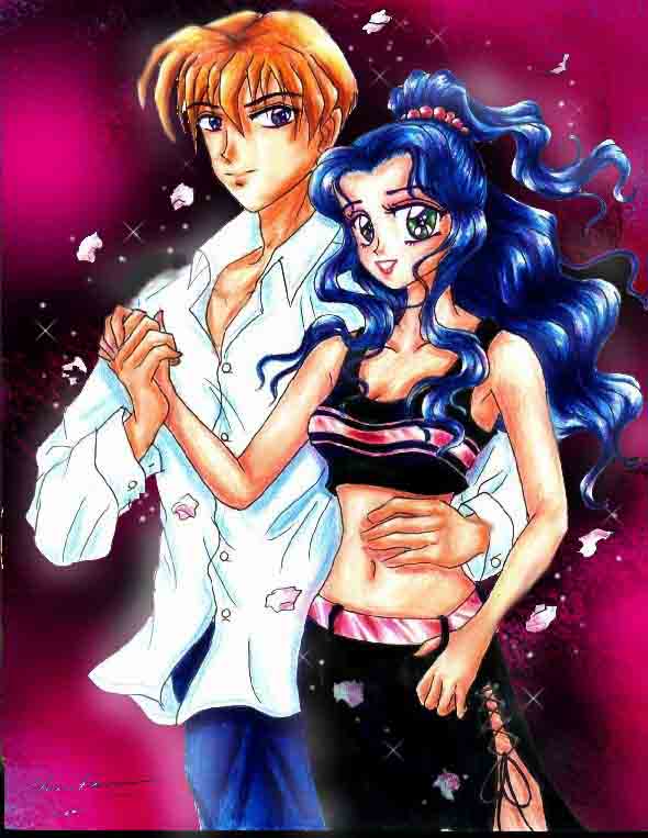 when i first glanced at this one, I thought it was salior uranus and salior neptune...but now i'm not so sure...but its beautifully done none the less!