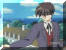 Heero in school uniform