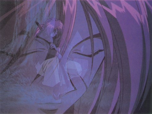 RUROUNI KENSHIN HIMURA KENSHIN ANIME PRODUCTION CEL 7