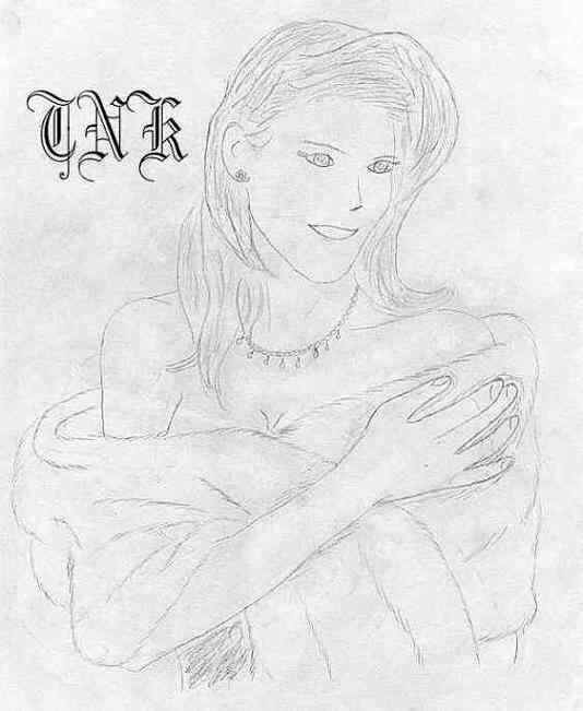 Waoman with a mink wrap