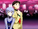 Shinji and Rei