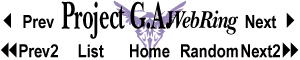 Project G.A. Webring Navigation bar