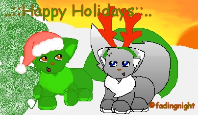 Merry Christmas + Happy Holidays