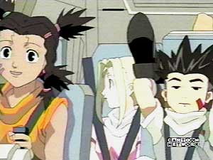 Van hungry and the others driving along the treacherous Mt. Isolina.