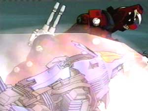 Yeah, Shield Liger whopped the Saber Fang pretty good! I hope you like the taste of defeat Raven!