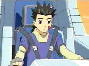 Van protecting the Wind Colony with his Blade Liger!