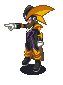 The 'ultimate navi,' Bass.  He's a secret character in EXE1 and though you fight him at the end of EXE2, the real Bass was a hidden character in EXE2 as well.