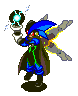 NeoForte, a navi my brother created.  Looks pretty good for his first spriting job.