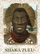 Shaka Zulu, leider van de Zulu