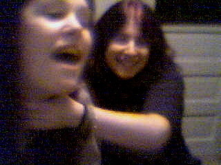 This is mineself attempting to subdue my best friend Caitlin. I love my Caitlin.