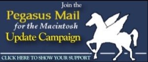Pegasus Mail for the Macintosh Update Campaign