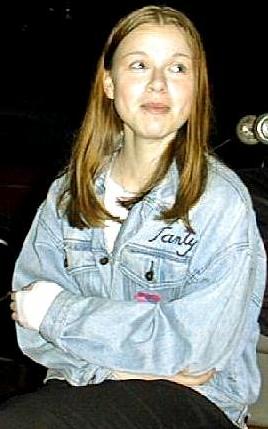 Fritzje smiling at a joke