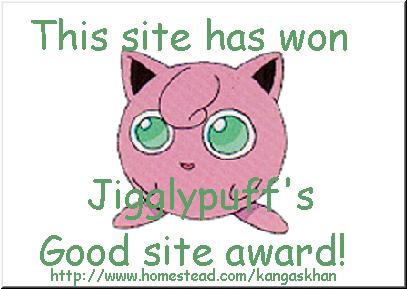 I won an Jiggilypuff Award!!