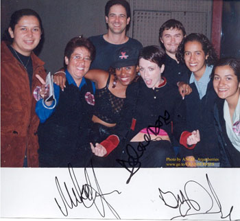 Dolores , Mike y los Afortunados! ----- Click para ver foto grande!