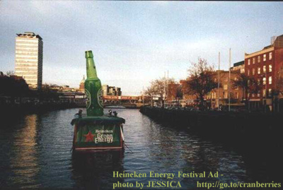 Publicidad del Heineken Energy Festival
