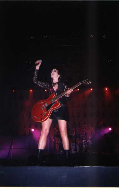 Dolores with her Cherry Gibson