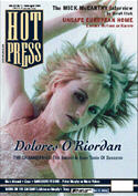 COVER from Magazine HOT PRESS
DOLORES O'RIORDAN in front cover
Vol 23 No. 07 - 28th April 1999