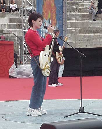 8 SEP 2001 - FestivalBar Backstage SoundCheck- Verona - Italia 