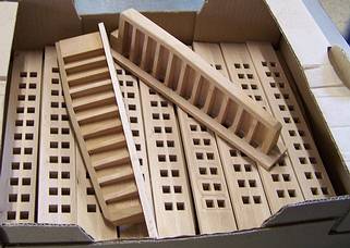 Sommiers de diato B.Loffet Graet e Breizh, en &eacute;pic&eacute;a et c&egrave;dre.