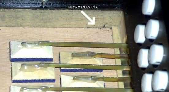 vue sur les soupapes...