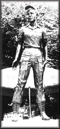 STATUE OF 1stLT. SHARON A. LANE
