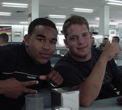 These are a few of my hommies.  Jason and George