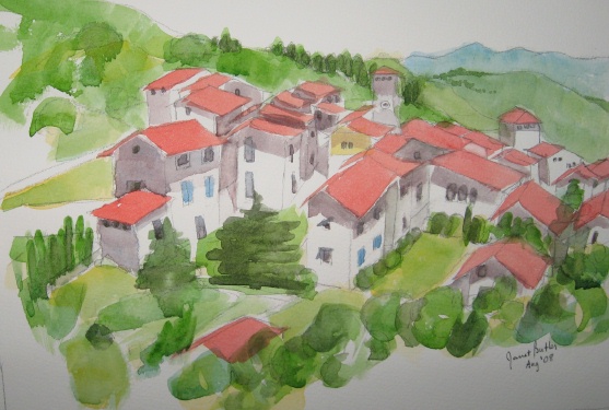 EUROPEAN ITALIAN LANDSCAPE