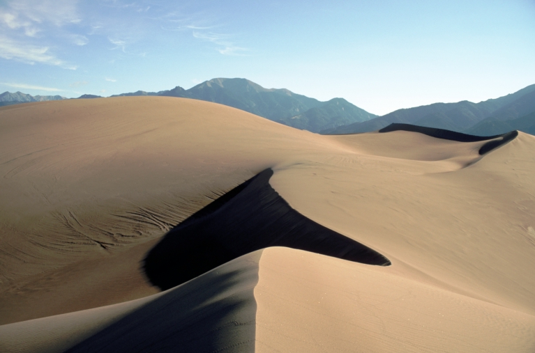 Maroon Bells reflecting in Crater Lake