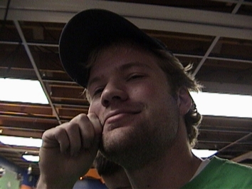 Rachel enjoys a game...