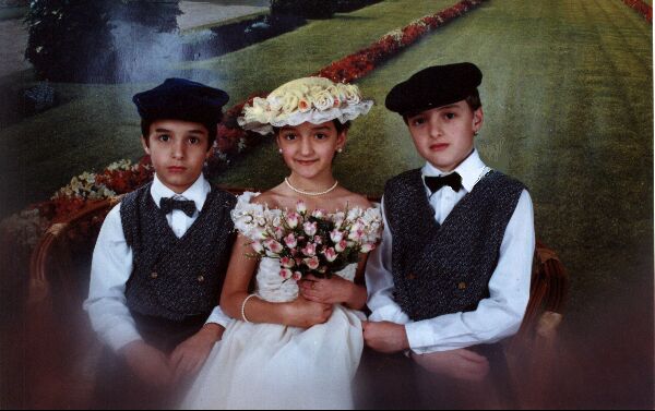 Rafael, Juliana e Daniel