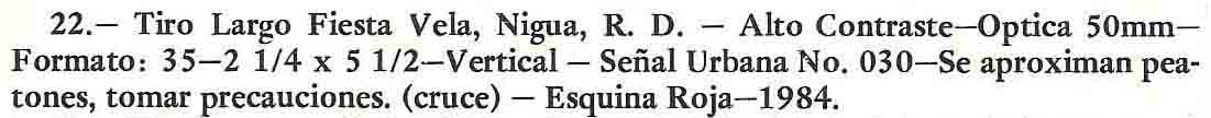 FICHA TECNICA Y ARTISTICA VENTANA DES COMPOSICION #22 (FIESTA VELA NIGUA)