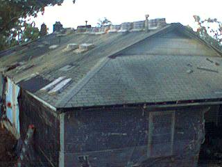 Goodbye old roof
