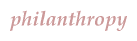 philantrhopy