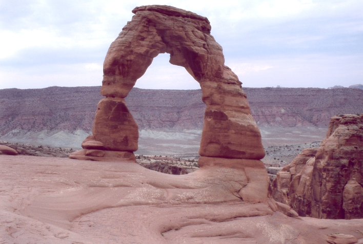 A bit of a different view of the Delicate Arch