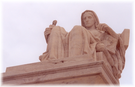 Statue at the United States Supreme Court