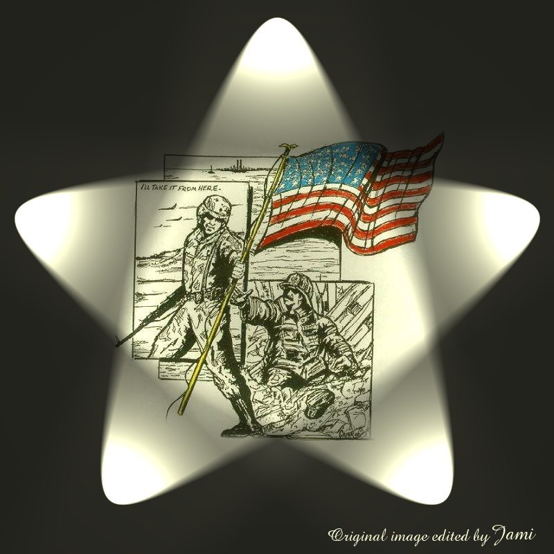 Passing the colors...I'll take it from here.