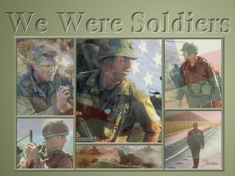 We Were Soldiers...featuring Mel Gibson as Col. Hal Moore.